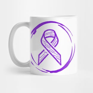 Purple Ribbon Awareness Mug